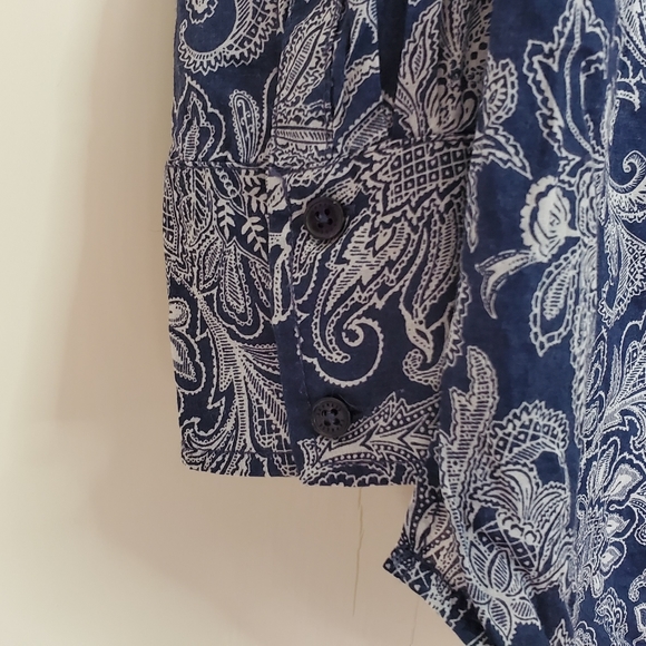 Express small cotton button-down tunic - Picture 5 of 6